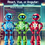 Як обрати між React, Vue та Angular для нового проєкту